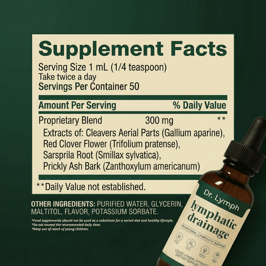 Dr. Lymph® Lymphatic Drainage Drops - Dr Lymph